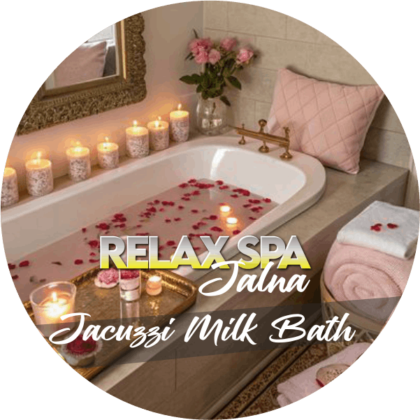 Jacuzzi Milk Bath in Modikhana Jalna